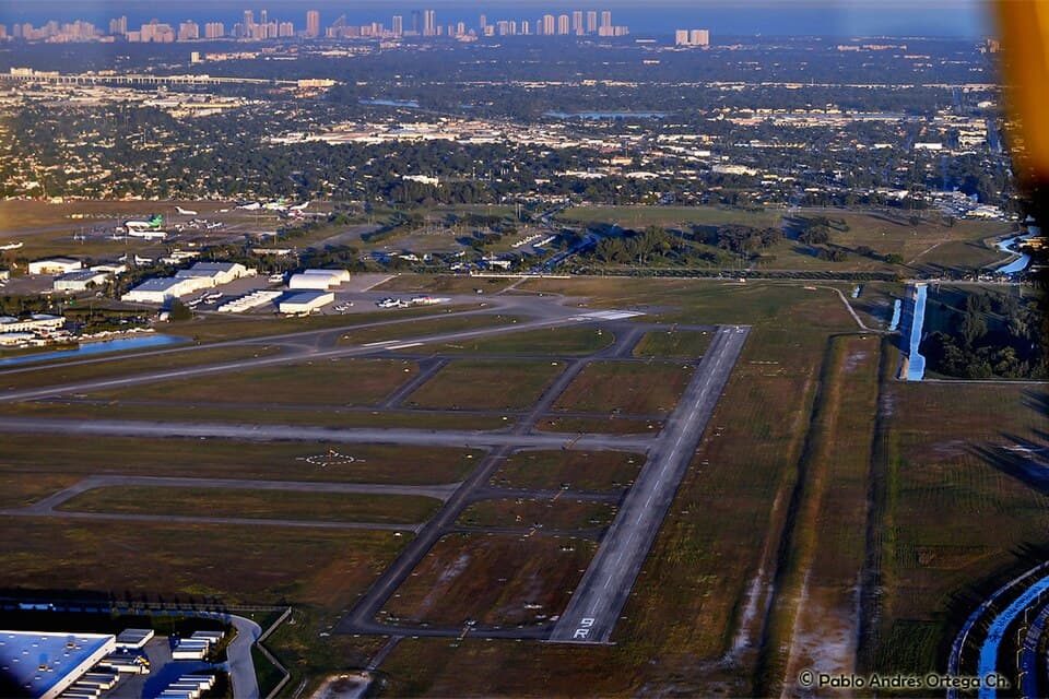 View of Miami-Opa Locka Executive Airport (OPF)