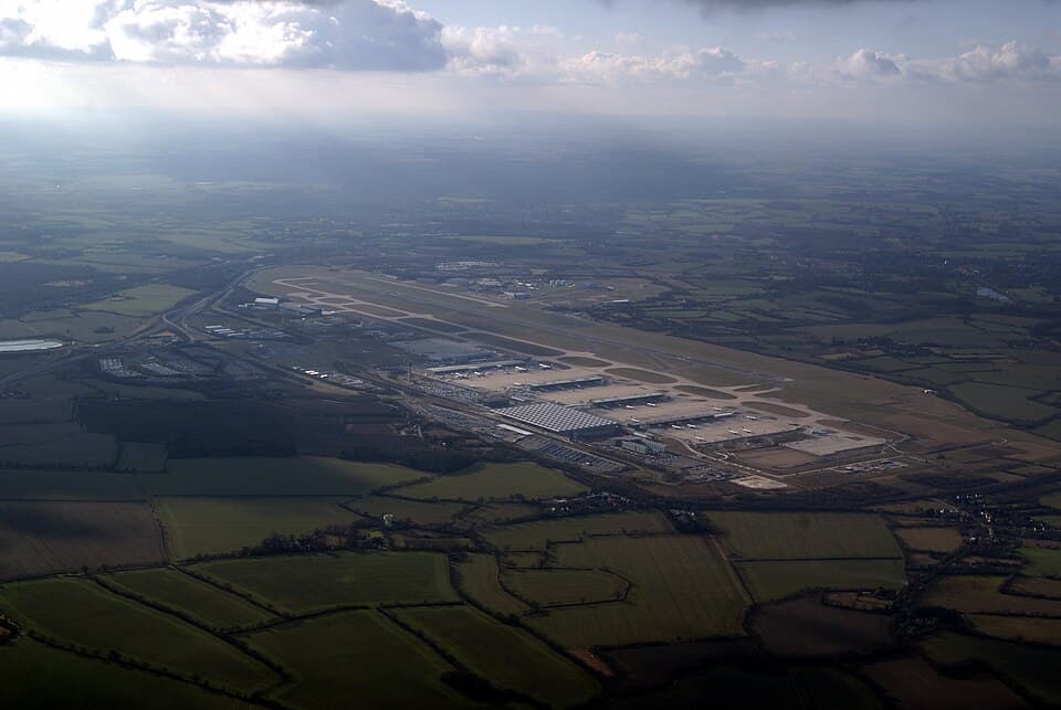 View of London Stansted Airport (STN)