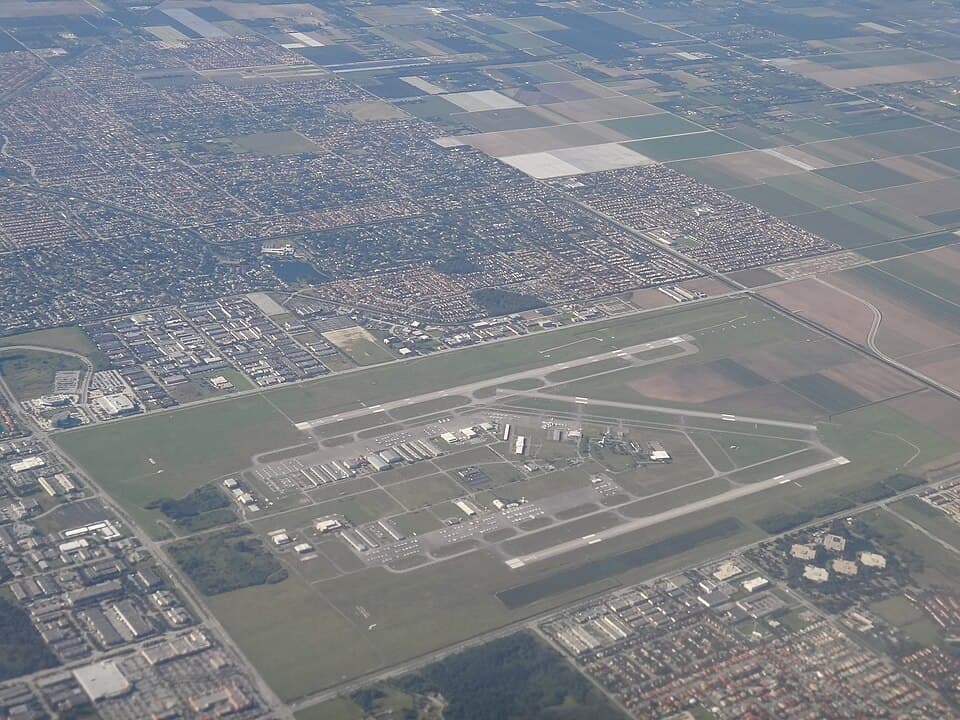 View of Miami Executive Airport (TMB)