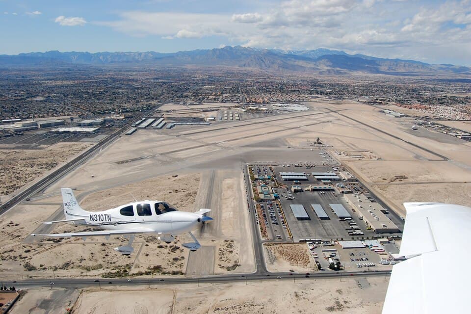 View of North Las Vegas Airport (VGT)
