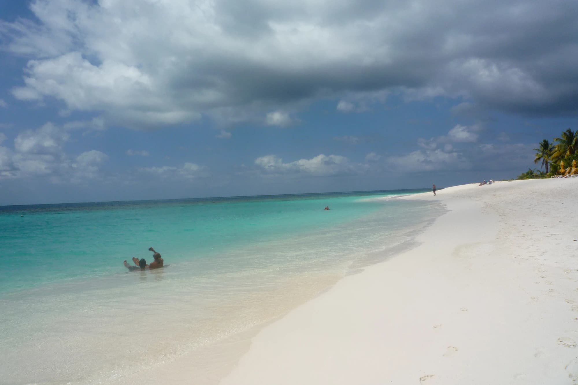 Turquoise water and white sand at Shoal Bay East, Anguilla