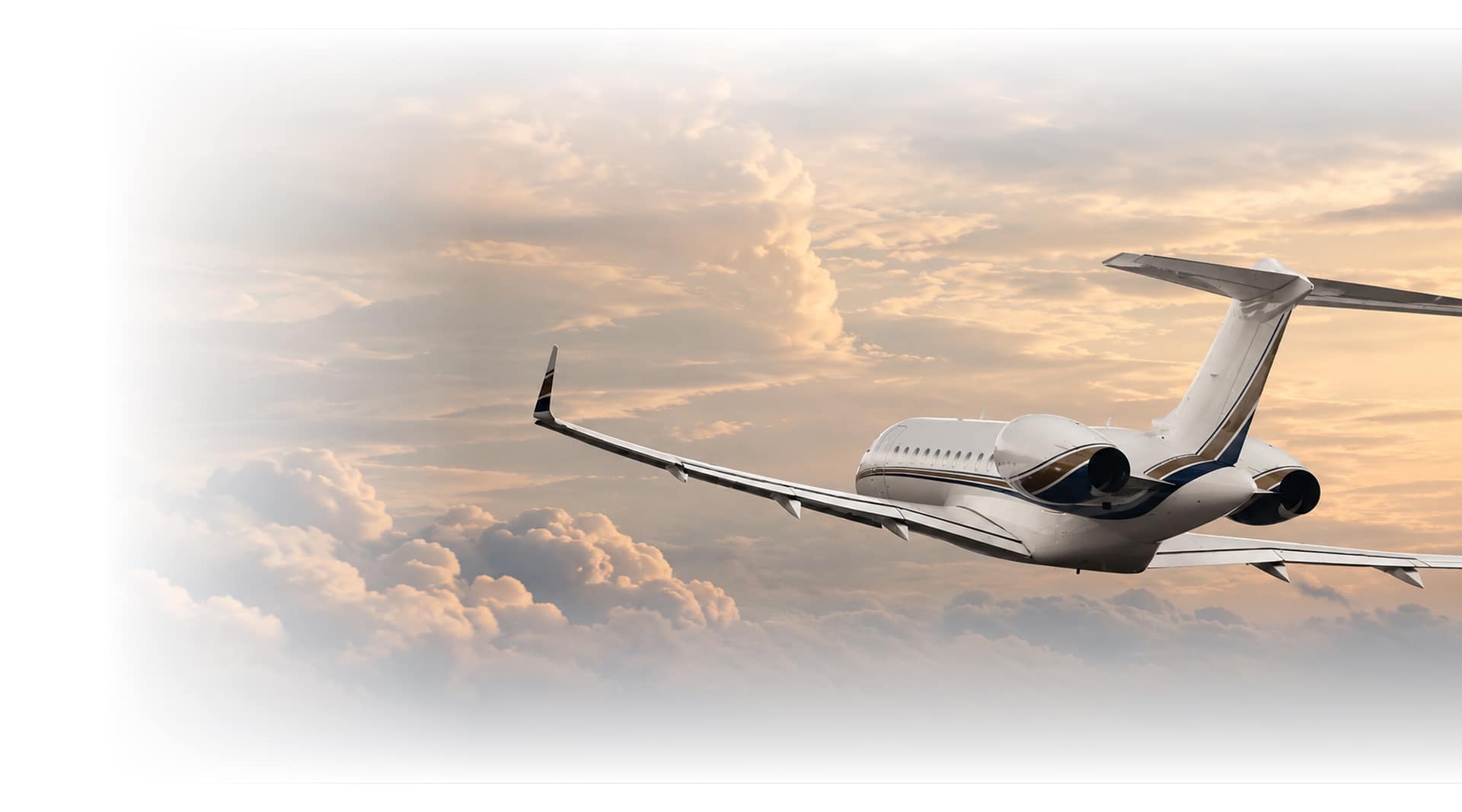 A concierge team member assisting a traveler beside a private jet